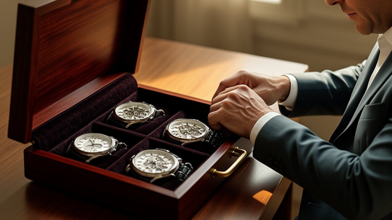 Boîte à Montre : Protéger Vos Montres et Choisir le Rangement Qui Leur Va Vraiment